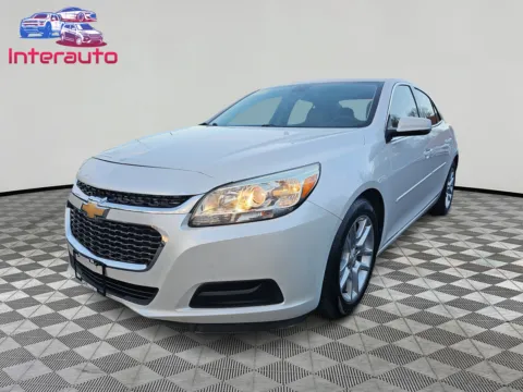 White 2015 Chevrolet Malibu LT Sedan 4D for sale in Plainville, MA
