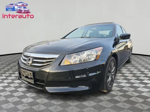 Black 2012 Honda Accord EX-L Sedan 4D for sale in Plainville, MA