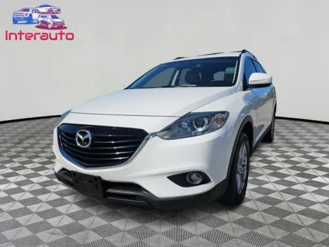 White 2014 MAZDA CX-9 Touring Sport Utility 4D for sale in Plainville, MA