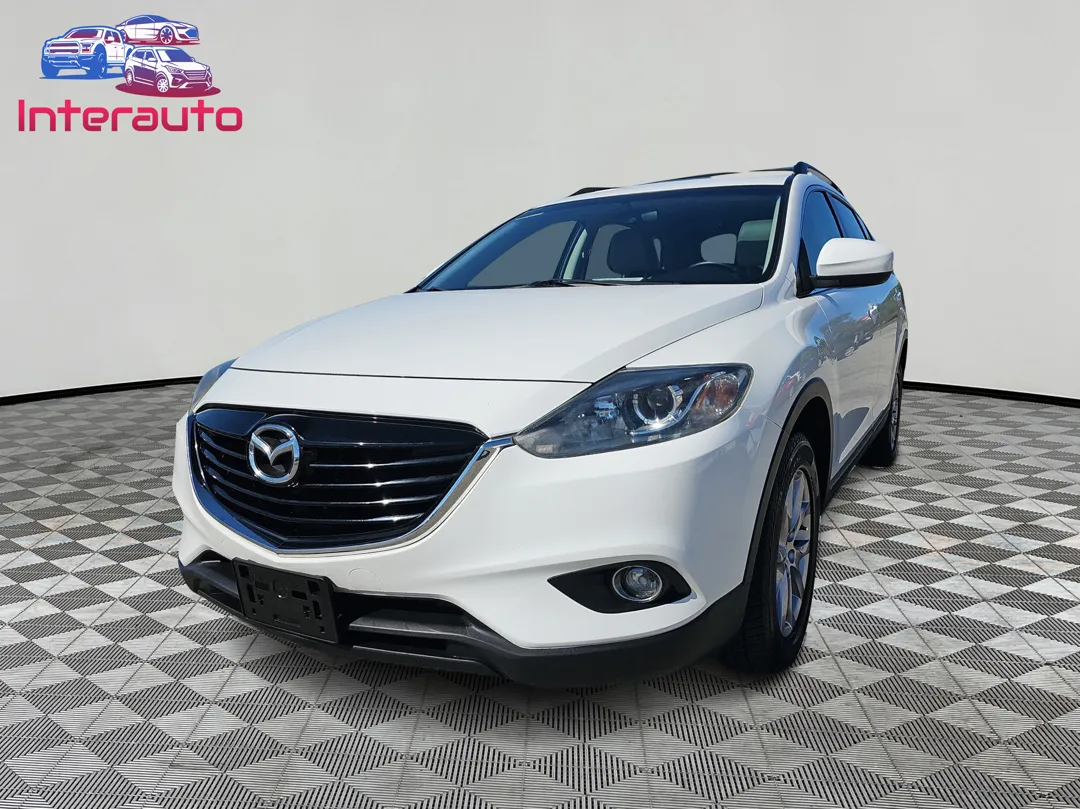 White 2014 MAZDA CX-9 Touring Sport Utility 4D for sale in Plainville, MA