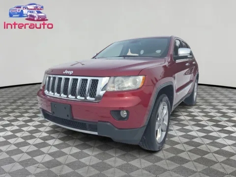 Red 2012 Jeep Grand Cherokee Overland Sport Utility 4D for sale in Plainville, MA