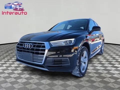 Black 2018 Audi Q5 Premium Sport Utility 4D for sale in Plainville, MA