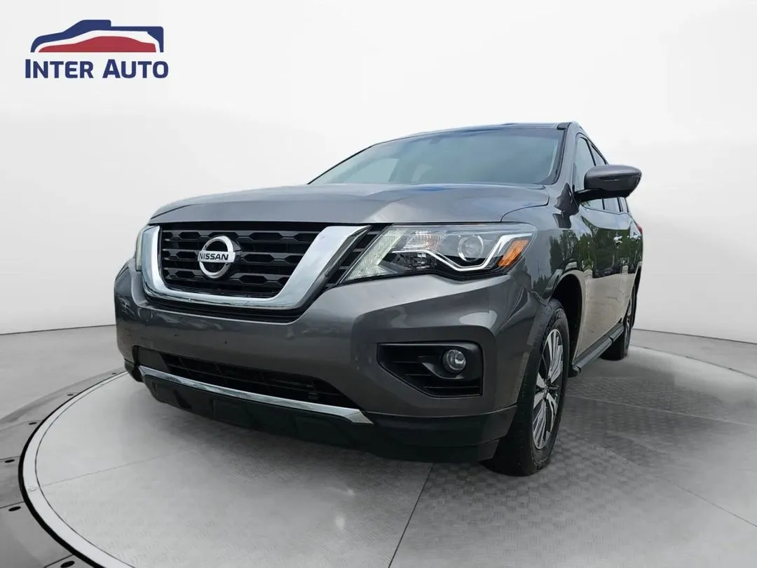 Gray 2017 Nissan Pathfinder SL Sport Utility 4D for sale in Plainville, MA