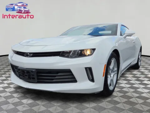White 2017 Chevrolet Camaro LT Coupe 2D for sale in Plainville, MA