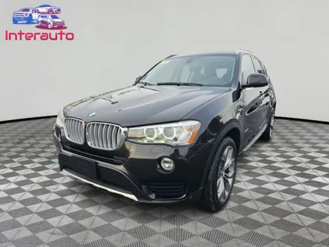 Black 2017 BMW X3 xDrive28i Sport Utility 4D for sale in Plainville, MA