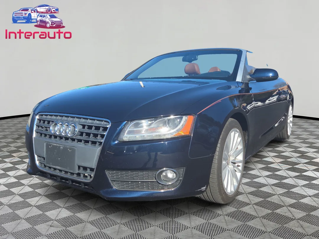 Blue 2011 Audi A5 2.0T Quattro Premium Cabriolet 2D for sale in Plainville, MA