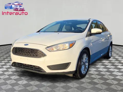 White 2017 Ford Focus SE Sedan 4D for sale in Plainville, MA