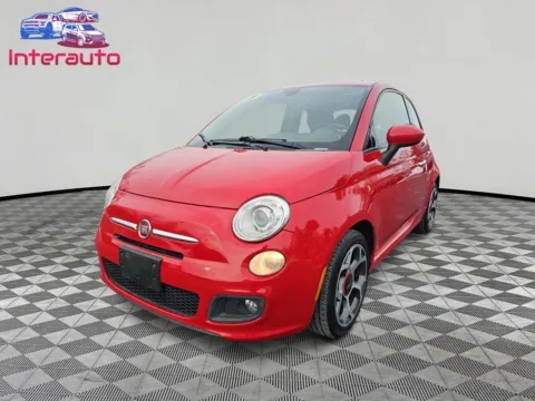 Red 2016 FIAT 500 Sport Hatchback 2D for sale in Plainville, MA