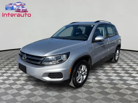 Silver 2016 Volkswagen Tiguan 2.0T S 4Motion Sport Utility 4D for sale in Plainville, MA