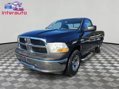 Blue 2012 Ram 1500 Regular Cab Tradesman Pickup 2D 8 ft for sale in Plainville, MA