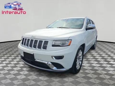 White 2014 Jeep Grand Cherokee Summit Sport Utility 4D for sale in Plainville, MA