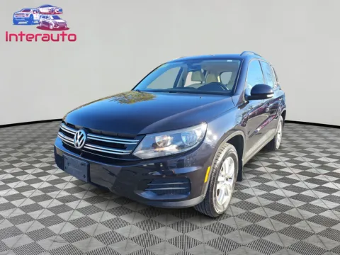 Black 2017 Volkswagen Tiguan 2.0T S 4Motion Sport Utility 4D for sale in Plainville, MA
