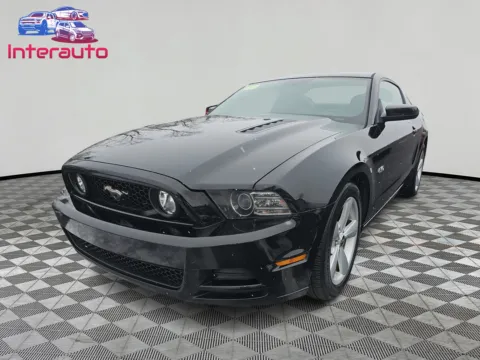 Black 2014 Ford Mustang GT Coupe 2D for sale in Plainville, MA