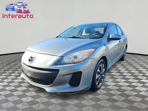 Silver 2012 MAZDA MAZDA3 i Sport Sedan 4D for sale in Plainville, MA