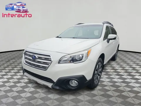 White 2015 Subaru Outback 2.5i Limited Wagon 4D for sale in Plainville, MA