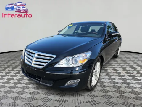 Black 2010 Hyundai Genesis 4.6 Sedan 4D for sale in Plainville, MA