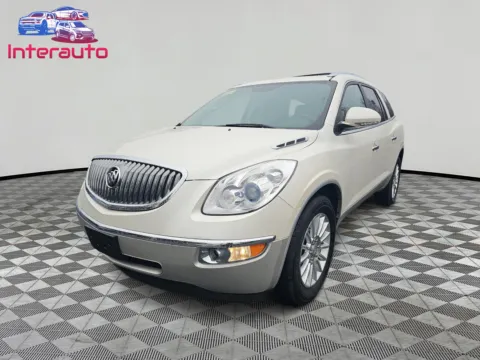White 2012 Buick Enclave Leather Sport Utility 4D for sale in Plainville, MA