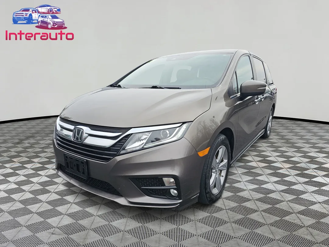 Brown 2018 Honda Odyssey EX-L Minivan 4D for sale in Plainville, MA
