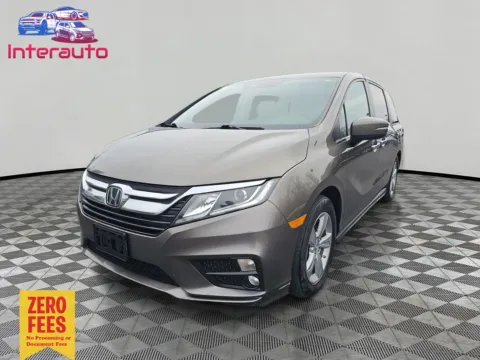 Brown 2018 Honda Odyssey EX-L Minivan 4D for sale in Plainville, MA
