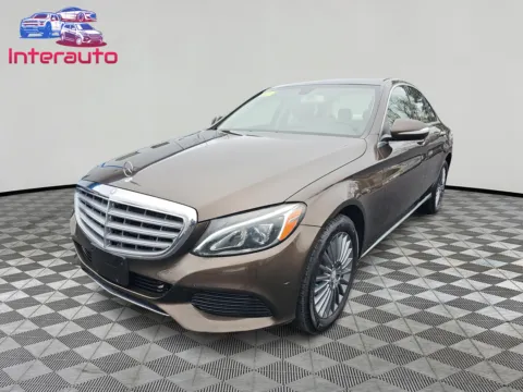 Brown 2015 Mercedes-Benz C-Class C 300 4MATIC Sedan 4D for sale in Plainville, MA