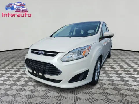 White 2017 Ford C-MAX Hybrid SE Wagon 4D for sale in Plainville, MA