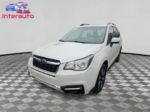 White 2017 Subaru Forester 2.5i Premium Sport Utility 4D for sale in Plainville, MA