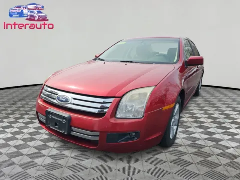 Red 2007 Ford Fusion SE Sedan 4D for sale in Plainville, MA