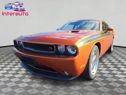 Orange 2011 Dodge Challenger R/T Coupe 2D for sale in Plainville, MA