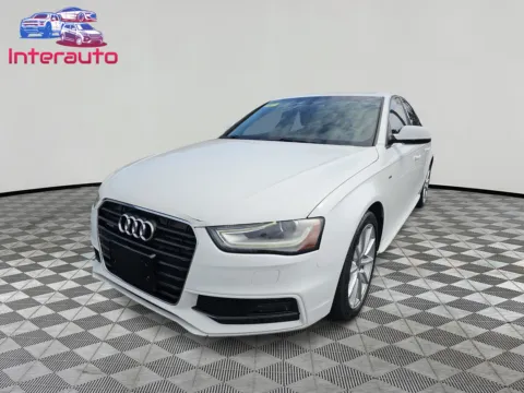 White 2015 Audi A4 Premium Plus Sedan 4D for sale in Plainville, MA