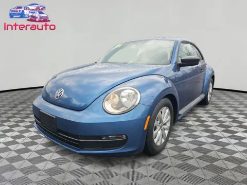 Blue 2016 Volkswagen Beetle 1.8T Fleet Edition Hatchback 2D for sale in Plainville, MA