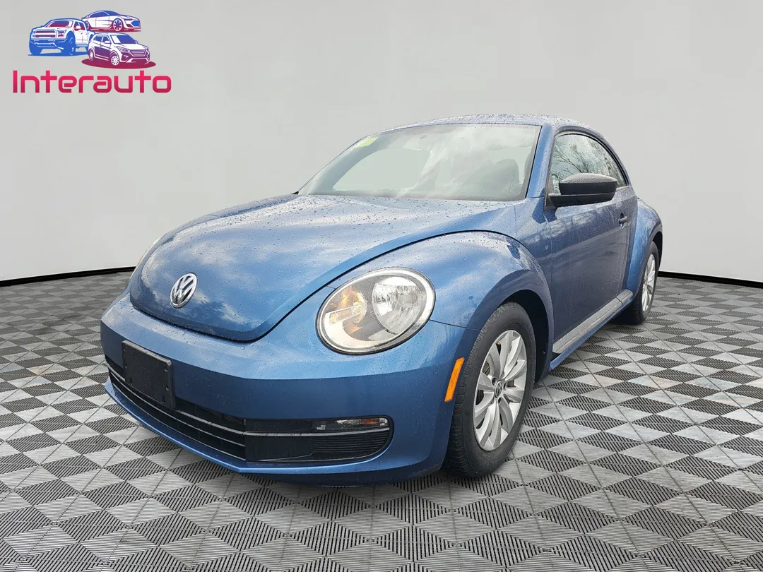 Blue 2016 Volkswagen Beetle 1.8T Fleet Edition Hatchback 2D for sale in Plainville, MA