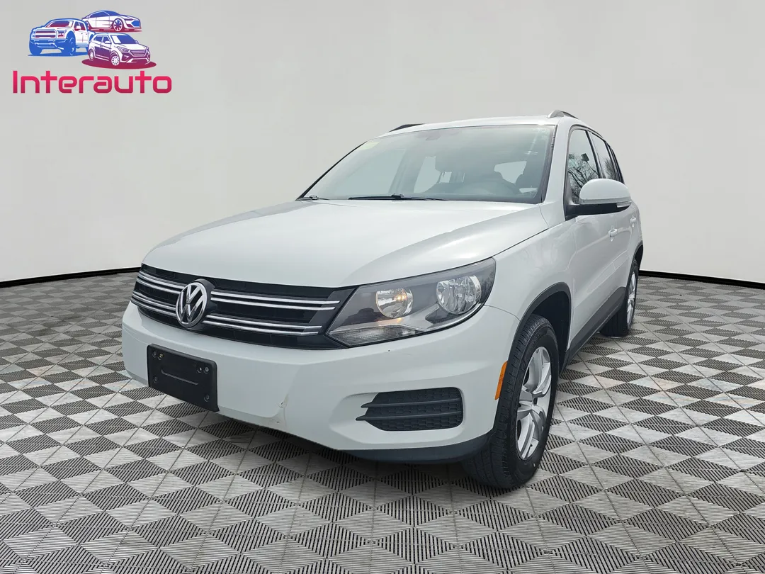 White 2017 Volkswagen Tiguan 2.0T S Sport Utility 4D for sale in Plainville, MA