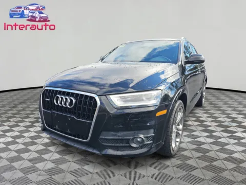 Black 2015 Audi Q3 Prestige Sport Utility 4D for sale in Plainville, MA