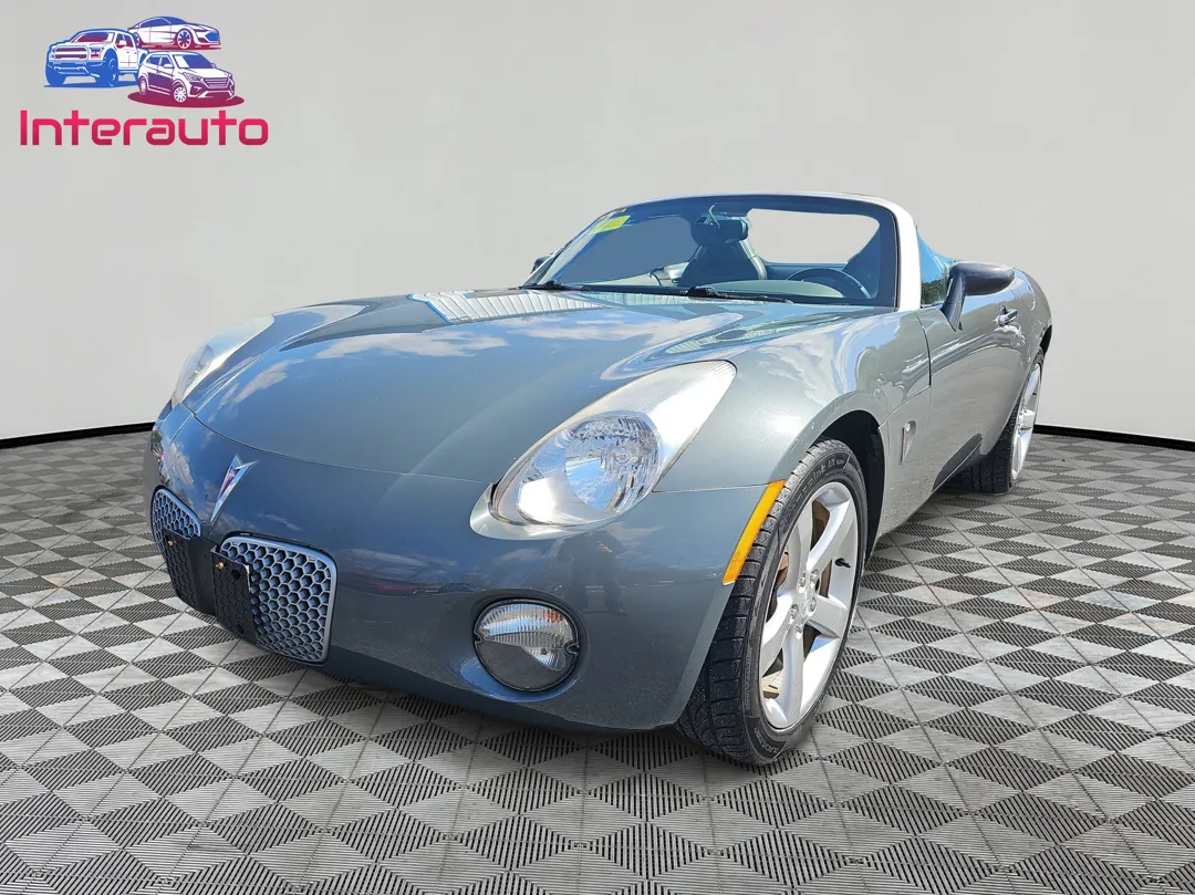 Gray 2008 Pontiac Solstice Convertible 2D for sale in Plainville, MA