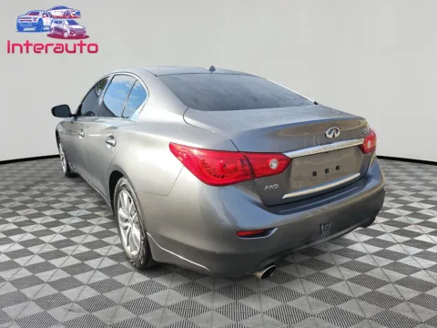 Another view of 2015 INFINITI Q50 3.7 Sedan 4D for sale in Plainville, MA at Interauto