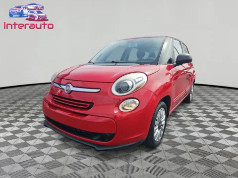 Red 2014 FIAT 500L Easy Hatchback 4D for sale in Plainville, MA