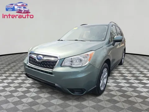 Green 2015 Subaru Forester 2.5i Premium Sport Utility 4D for sale in Plainville, MA