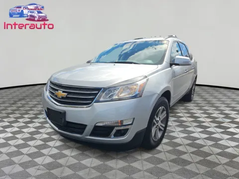 Silver 2017 Chevrolet Traverse LT Sport Utility 4D for sale in Plainville, MA