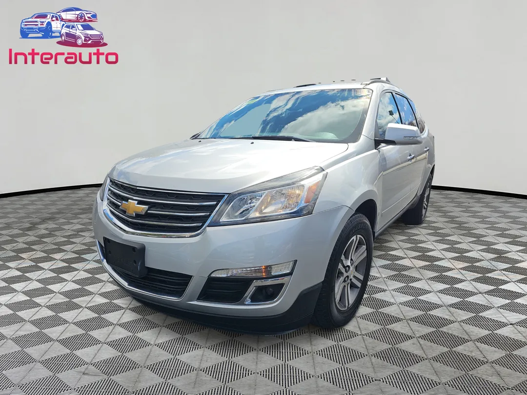 Silver 2017 Chevrolet Traverse LT Sport Utility 4D for sale in Plainville, MA