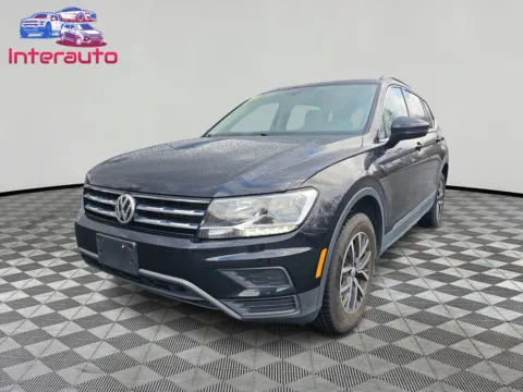 Black 2020 Volkswagen Tiguan SE 4MOTION Sport Utility 4D for sale in Plainville, MA