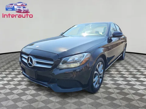 Black 2017 Mercedes-Benz C-Class C 300 4MATIC Sedan 4D for sale in Plainville, MA