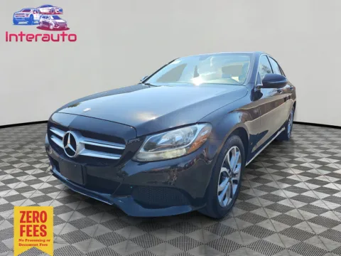 Black 2017 Mercedes-Benz C-Class C 300 4MATIC Sedan 4D for sale in Plainville, MA