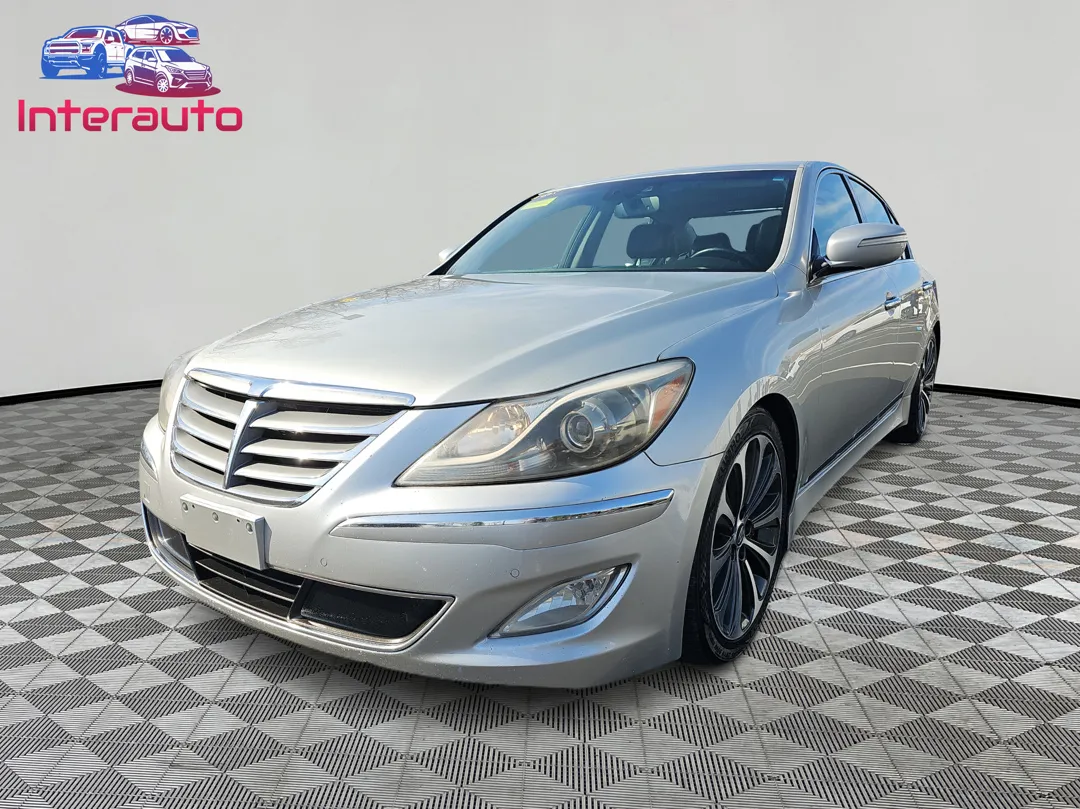 Silver 2012 Hyundai Genesis 5.0 R-Spec Sedan 4D for sale in Plainville, MA
