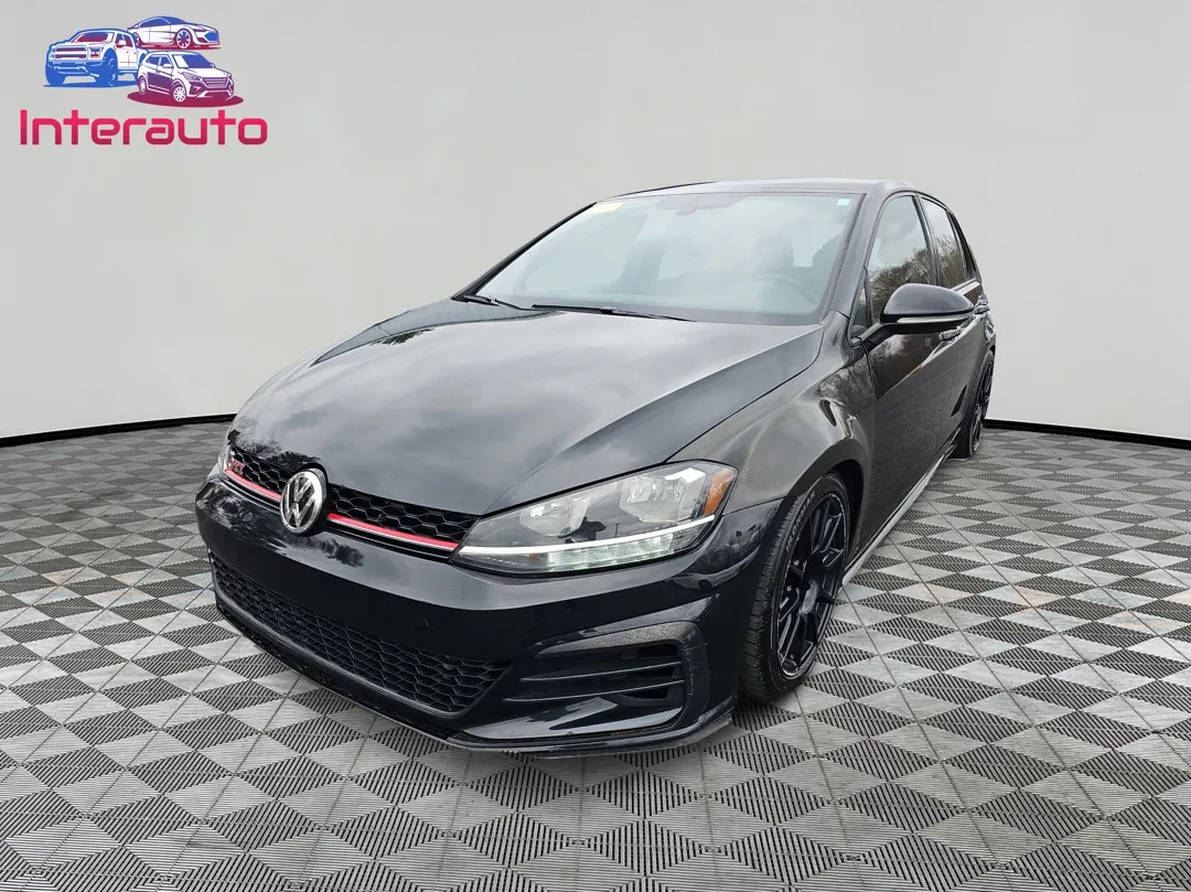 Black 2019 Volkswagen Golf GTI S Hatchback Sedan 4D for sale in Plainville, MA