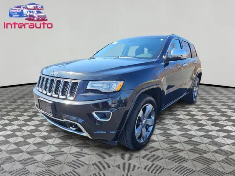 Black 2014 Jeep Grand Cherokee Overland Sport Utility 4D for sale in Plainville, MA