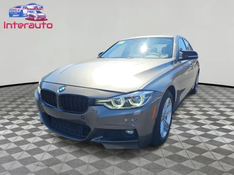 Gray 2017 BMW 3 Series 330i xDrive Sedan 4D for sale in Plainville, MA