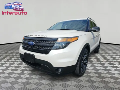 White 2015 Ford Explorer Sport SUV 4D for sale in Plainville, MA