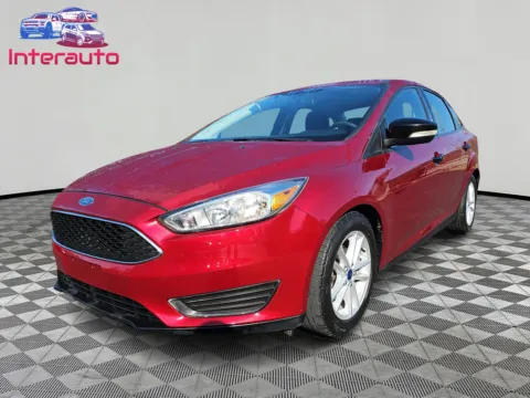 Red 2017 Ford Focus SE Sedan 4D for sale in Plainville, MA