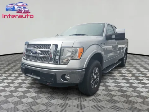 Silver 2012 Ford F-150 Super Cab Lariat Pickup 4D 6 1/2 ft for sale in Plainville, MA
