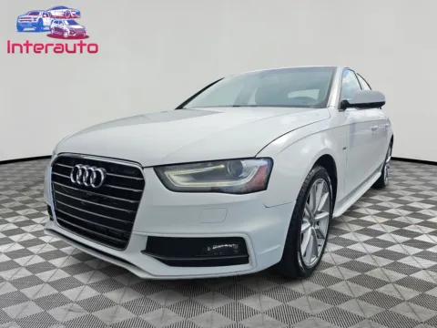 White 2015 Audi A4 Premium Plus Sedan 4D for sale in Plainville, MA
